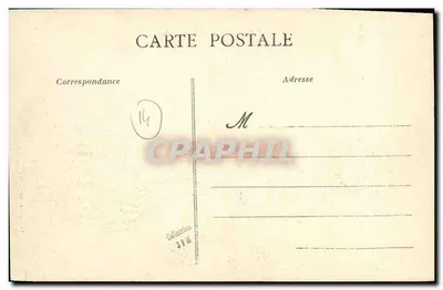 Honfleur — De Kade van Sint-Etienne — Collectie AD — Achterkant