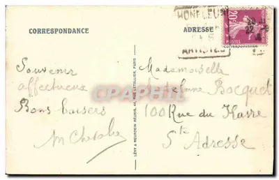 Honfleur — Quai Saint-Etienne — LL n°40 — Rewers