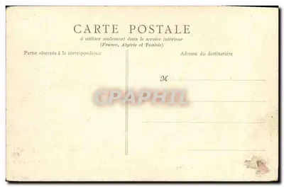 Honfleur — Ulica i Cours de la République — B. F., Paryż — Rewers