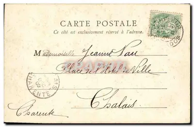 Dom na Quai Sainte-Catherine — Honfleur — B.E. Paris, n° 11 — Rewers