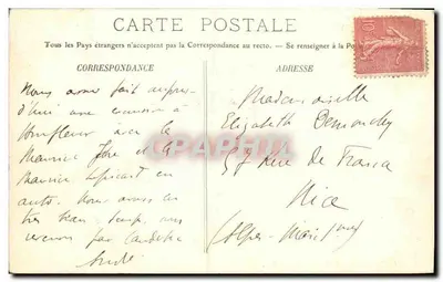 Honfleur — Widok ogólny — LL. — Rewers