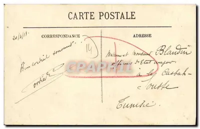 Honfleur — Ogólny widok z Mont-Joli — LL, n°125 — Rewers