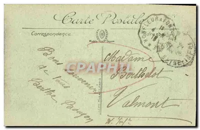 Honfleur — Ogólny widok z Côte de Grâce — LL. — N° 449 — Rewers
