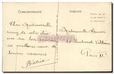 Langrune-sur-Mer — Ogólny widok dykty — LL — Rewers