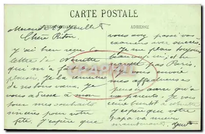 Langrune — La Digue — Les Cabines — LL. — Rewers