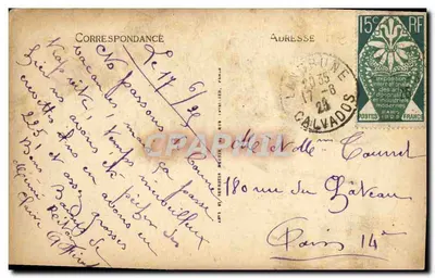 Langrune-sur-Mer — Aleja Wschodnia — LL — Rewers