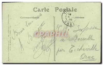 Langrune-sur-Mer (Calvados) — La Digue et la Plage — Wydawca: Archives Générales de la Poste, n° 145 — Rewers