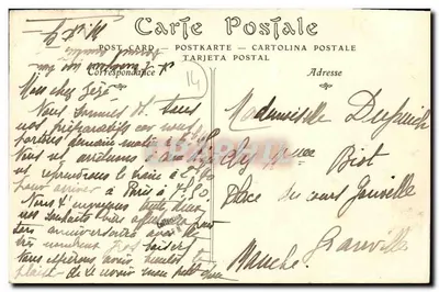 Langrune-sur-Mer (Calvados) — A Rua da Mar — n° 293 — Verso