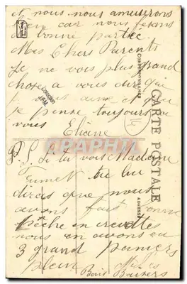 Langrune-sur-Mer — Preparativos para a Pesca — Le Calvades Illustré — Verso