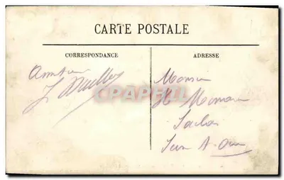 Langrune — Cabiny i plaża — kolekcja 'A la Parisienne' Maison Roy — Rewers