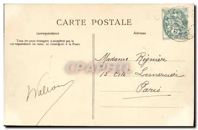 Langrune-sur-Mer (Calvados) — Klify — J. Béto (wydawca) nr 75 — Rewers