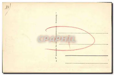 Langrune — Digue i plaża — wydawca C° Alsaciens des Arts Photomécaniques, Strasbourg, nr 17 — Rewers
