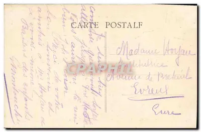 Langrune-sur-Mer (Calvados) — Promenada Aristide Briand — Zbiór Langlois — Rewers