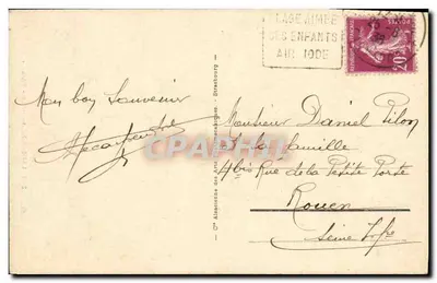 Langrune-sur-Mer — Visser — Uitgever: A. Viron — Achterkant