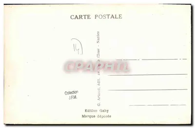 LION-sur-MER (Culvados) — Panorama da Praia — G. Ardaud, editor Gaby — Verso
