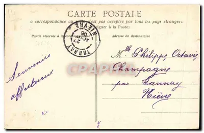 LION-sur-MER — La Promenade — Colección AD, n°6 — Reverso