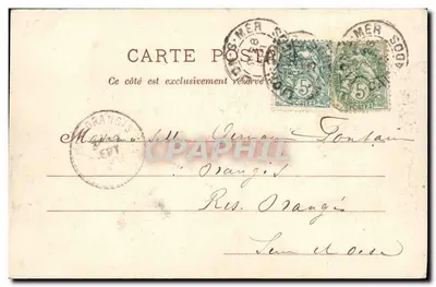 Chalets Isabelle — Lion-sur-Mer — G. Jeanne, edit., Lion-sur-Mer. — C. Jeanne, foto., Falaise. — Verso
