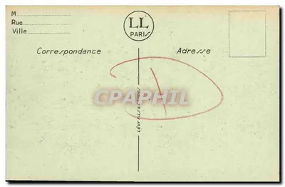 Lion-sur-Mer — Zamek, fasada południowa — LL — Rewers