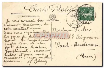 Lion-sur-Mer — Wielki Hotel i Digue — LL. — nr 61 — Rewers