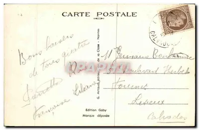 LION-sur-MER (Calvados) — Les Falaises — Gaby, n°78 — Rewers