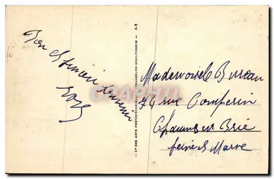 Villa Pierre Lescot — Lion-sur-Mer — LL 59 — editor C.° des Arts — Reverso