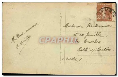 LION-sur-MER - Zeezicht - Uitgever:, n° 17 — Achterkant