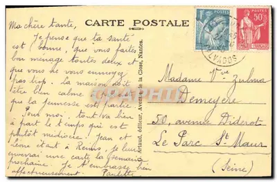 LION-sur-MER (Calvados) — Promenada — wydawca Artaud, nr 57 — Rewers