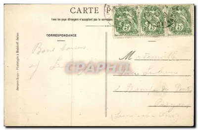 Côte de Nacre - Lion-sur-Mer - Rybactwo na krabów — Wydawnictwo Derby — Rewers