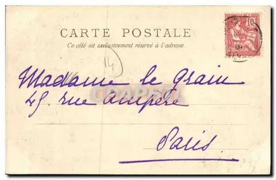 Lion-sur-mer. La Plage — J. Rocha, Littre, Caen. N°47 — Achterkant