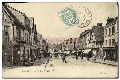Livarot — A Rue d'Orbec — ND Phot