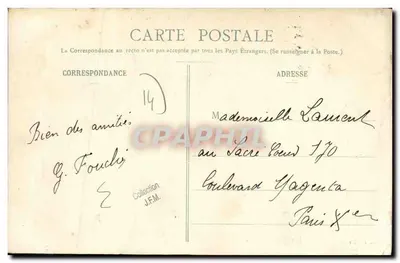 LIVAROT - Avenida de Neuville — Edição Fotográfica Fribur, n°8 — Verso