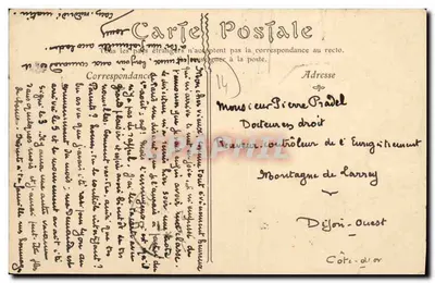 As margens do Orne em LOUVIGNY (Calvados) — editor desconhecido, n° 202 — Verso