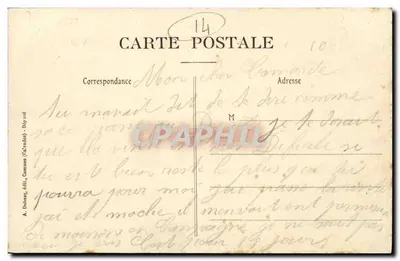 मेज़ी (कैल्वाडोस) — इग्नी के रूट — स्कूल और ट्रैमवे स्टेशन — A+D 392 — पीछे