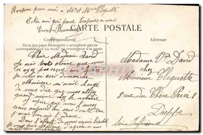 Caserne Moulin à la Maladrerie, blisko Caen — J. Brechet, wydawca, Caen, Désosé — nr 897 — Rewers