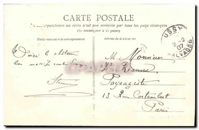 Castelo de Martainville — perto de Cesny-Boishalbou (Calvados) — editor Pissanglè — Verso