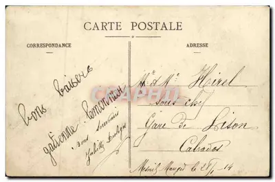 Le Mesnil-Mauger - Les Marronniers — wyd. Lillion, Lisleux — Rewers