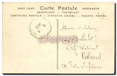Mesnil-Simon — La Varenne, południowy bok — ND Phot. — Rewers