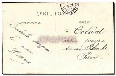 Calvados pitoresco — Ponte dos Vers — Estrada de chegada — Editor: MESNIU-VILLEMENT — Verso