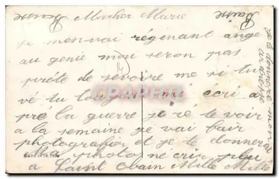 Mulher em vestido rosa — flores e laço — M.J. 200 de MÉZIDON — Verso