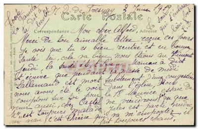 Mezidon — A Grande-Rua — C. Liseieu, n°779 — Verso