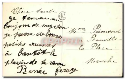 Mézidon — paesaggio con chiesa — EK° n°2432 — Verso