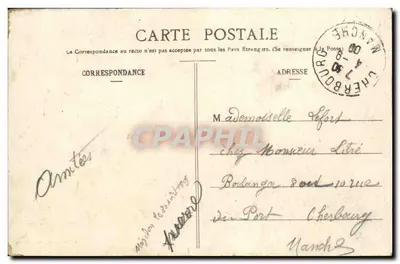 Mézidon (Calvados) — rua comercial com crianças e passantes — Fillion, fot.-édit., Lisieux — Verso