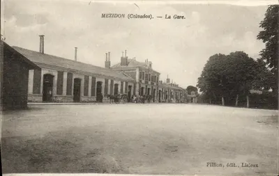 Mezidon (Calvados) — A Estação — Fillion, editor, Lisieux