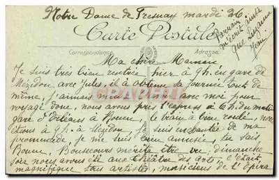 Mezidon (Calvados) — A Estação — Fillion, editor, Lisieux — Verso