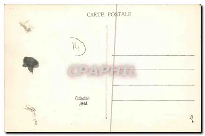 Les Moutiers-Hubert (Calvados) — O Château de Cheffreteen — editor não identificado, n° 14 — Verso