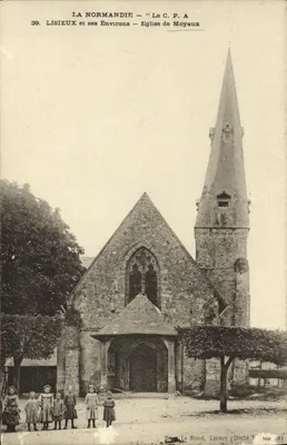 Moyaux — Église de Moyaux — Éditeur Le Blond, Lisieux