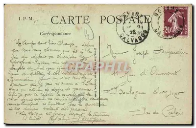 Moyaux (Calvados) — Le Bourg — Edit. Ch Oodoy — Verso