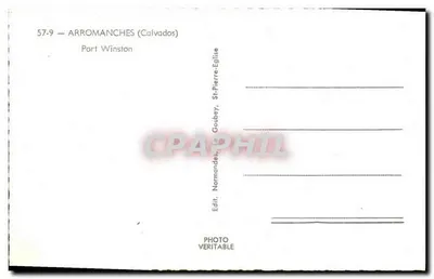 Arromanches (Calvados) — Port Winston, St-Pierre-Eglise — Edit. Normandie — Rewers