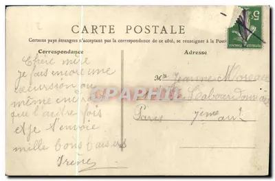 Arromanches-les-Bains — La Digue w dzień wielkiej pływy — C. Giard — Rewers