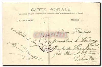 Arromanches — Ogólny widok z wzniesienia — Coll. R. D. — Rewers